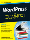 Cover image for WordPress For Dummies